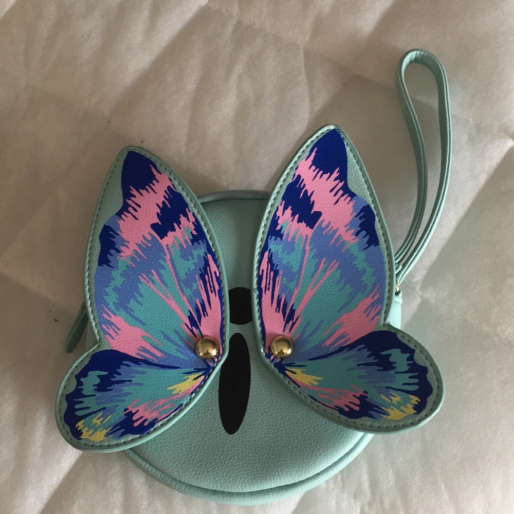Betsey Johnson luv betsey wristlet Butterfly